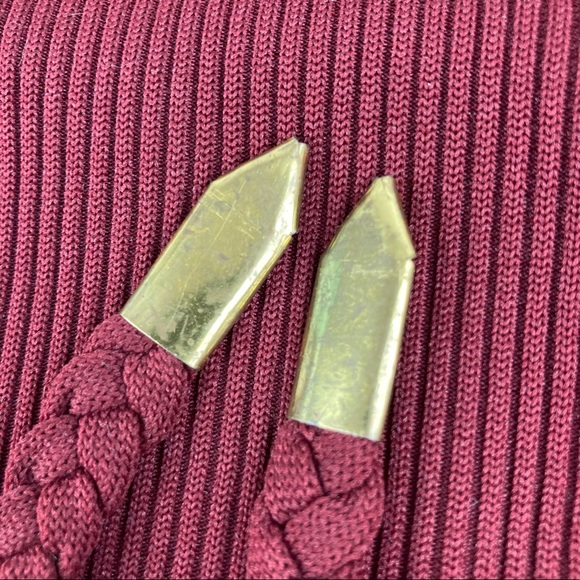 70s vintage mock turtle, sleeveless top - Picture 5 of 16